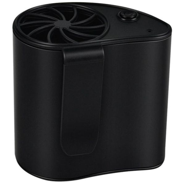 

electric fans portable mini mobile air conditioning small fan usb rechargeable hanging waist personal for travel and outdoor camping