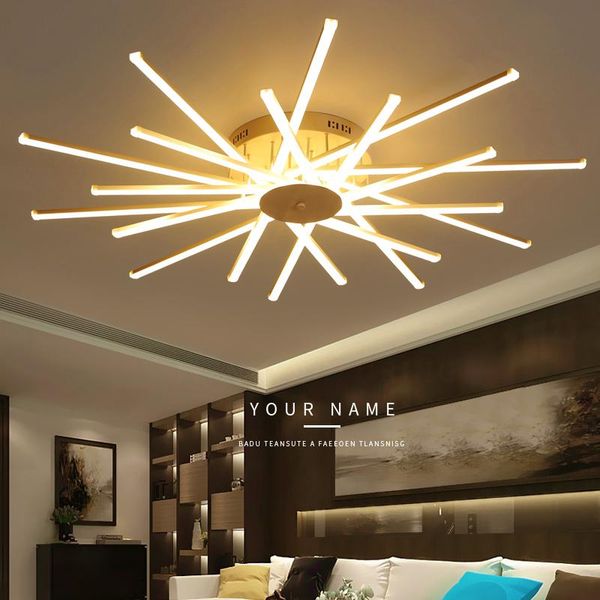 

new arrival modern led ceiling lights for living room bedroom dining study room white color aluminum ceiling lamp fixtures