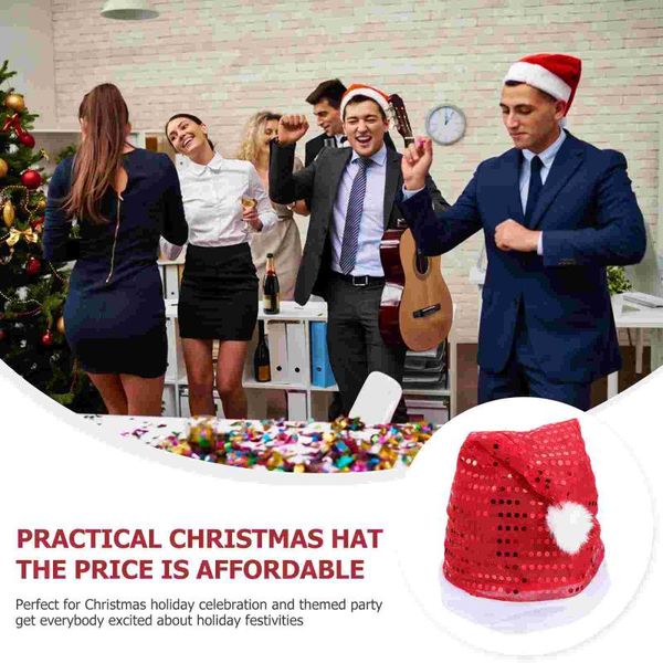 

party hats 1pc lovely christmas beautiful festival hat decors warm plush