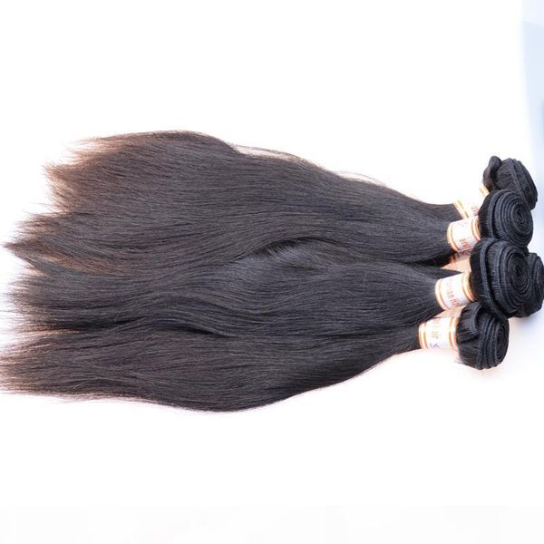

2017 new arrival malaysian virgin hair straight thick peruvian brazilian malaysian straight hair 5 bundles maylasian hair weave bundles, Black
