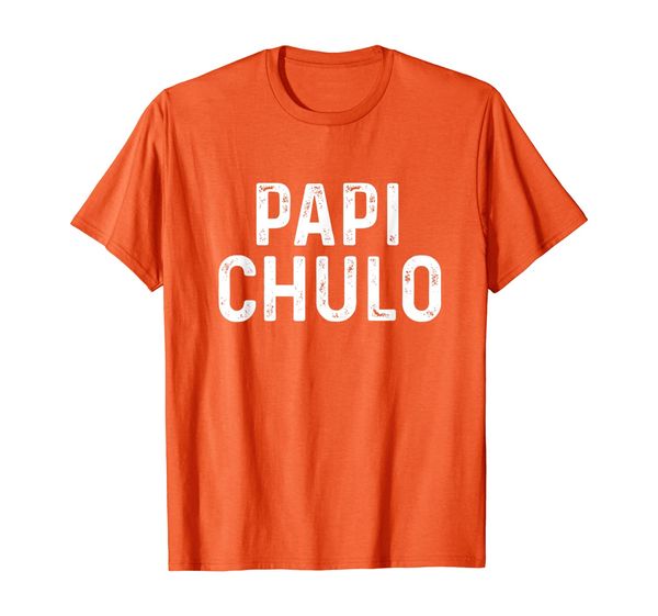 

mens papi chulo shirt, cool daddy father's day spanish gift t-shirt, White;black