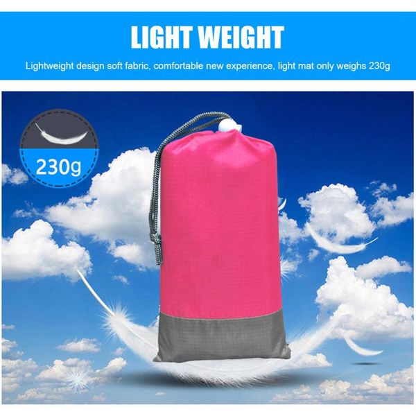 

waterproof portable camping mat beach blanket outdoor picnic ground mattress elements pads