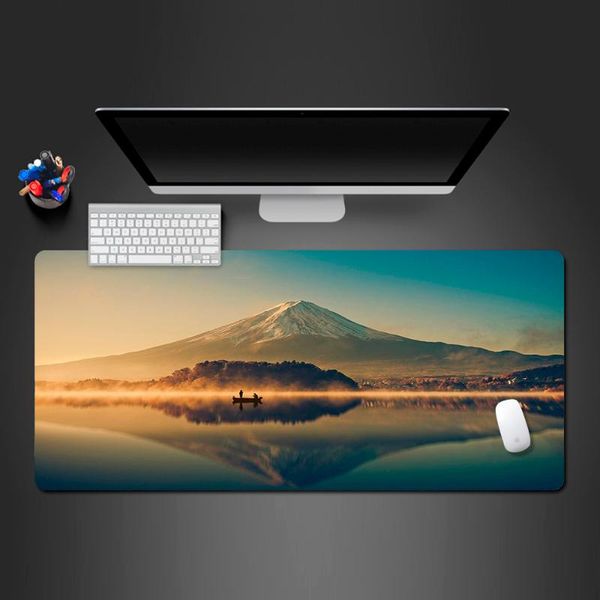 

mouse pads & wrist rests pad snow mountain wallpaper office computer keyboard mousepad gamer mat game player play mats