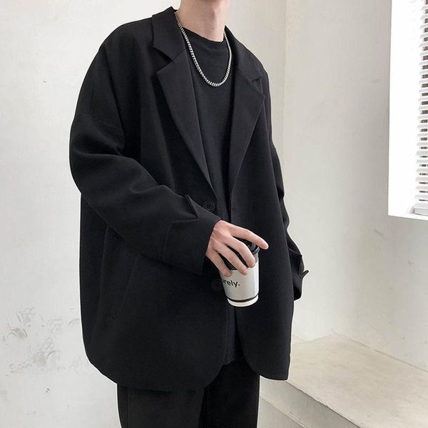 

korean men clothing plus size mens suit jacket blazers blazer for men los hombres chaquetas y americanas veste homme costume, White;black