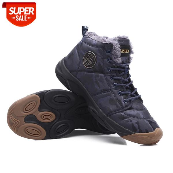 

men boots lightweight winter shoes for men snow boots male man breathable waterproof winter footwear plus size #ts52