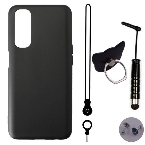 

cell phone pouches itien tpu silicone protect cover case for tcl l9 l7 plus l5 go 20 se 5g lanyard ring pen gel shell etui skin
