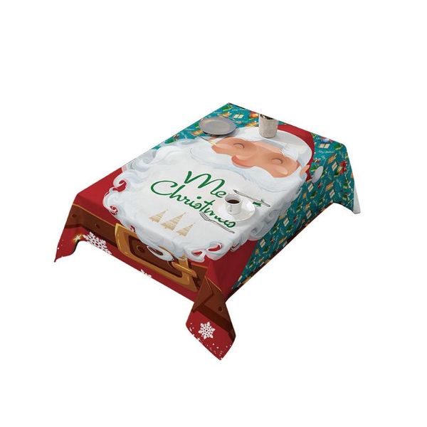 

table cloth christmas tablecloth xmas dining chair cover elastic waterproof household home wedding party decor