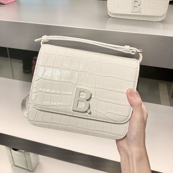 

70% off luxury handbag new summer crocodile bean curd small square one shoulder cross leather bag for women wwfb mmmf