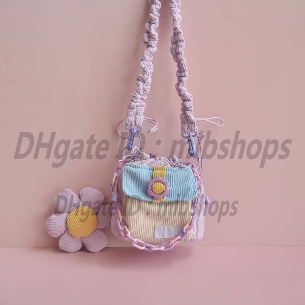 

shoulder bags luxurys designers fashion womens crossbody handbags wallets lady clutch flowers chain bucket bag purse 2021 totes cross body