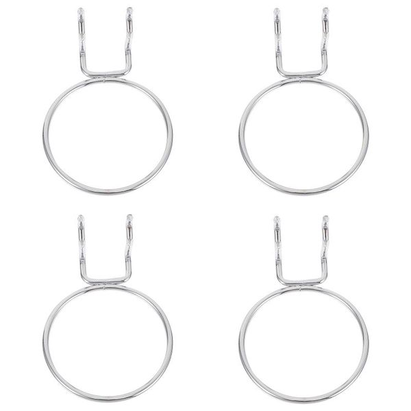 

hooks & rails 4pcs pegboard rings display board hanging cup hanger