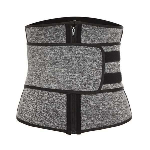 

women's shapers belly band neoprene sauna waist trainer corset sweat trimmer belt weight fitness workout for women loss compression l5m, Black;white