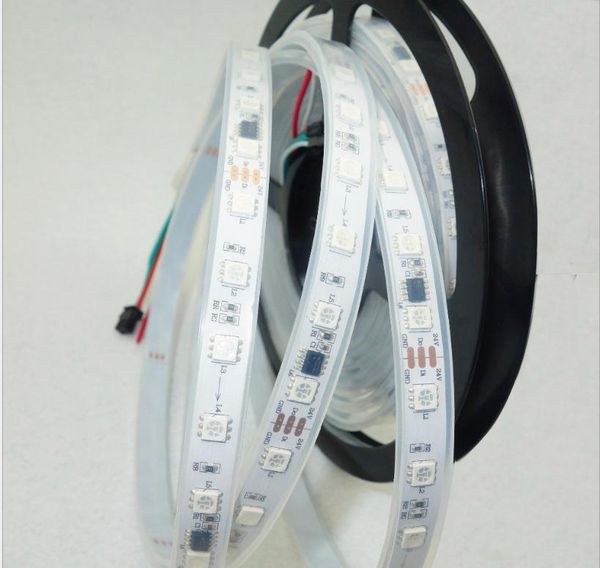 

24v digital rgbw pixel led strip 60leds per meter tm1814 5m/roll (one pcs )