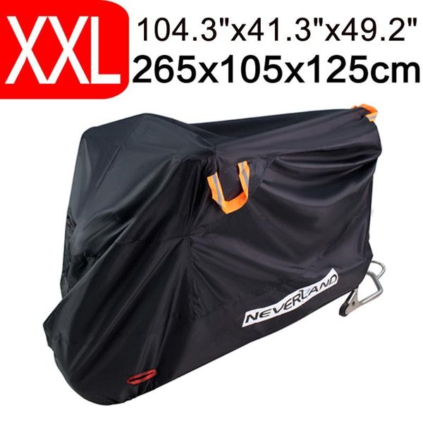 

shade 265x105x125cm xxl 210d denier water proof rain dust wind anti protector motorcycle motor bike dirt outdoor covers d20
