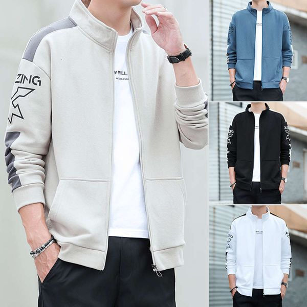 

autumn sweater coat cardigan hooded fashion, Black