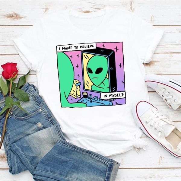 

clothes face clothing cartoon women t shirts 90s summer graphic tshirts ladies womens tee, White