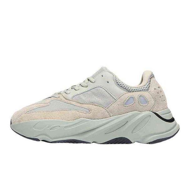 

high version coconut shoes 700v2 really explosive reflective early generation volcanic ash sports 500 daddy men's and women's, Black