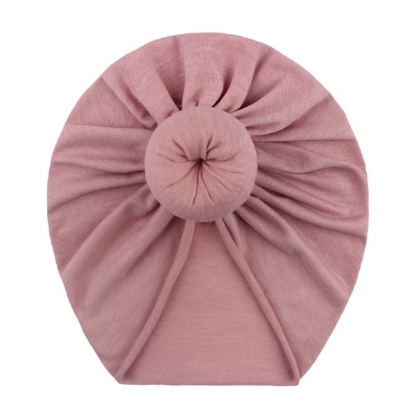 

newborn headbands kids baby little boys hats girls solid knotted children hat beanie headwear accessories infant girls turban head band, Yellow