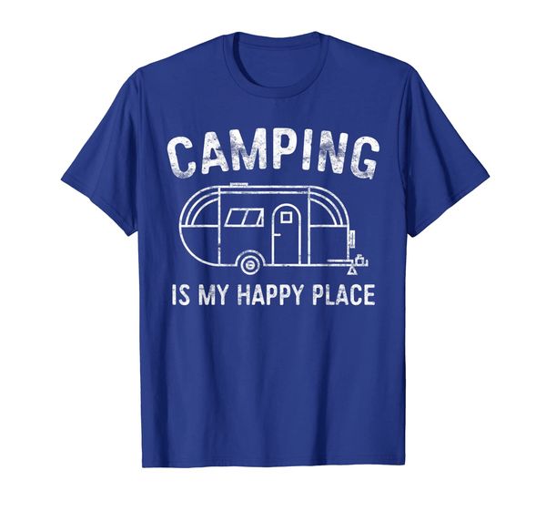 

Camping Is My Happy Place T-Shirt Happy Camper Gift Shirt, Mainly pictures