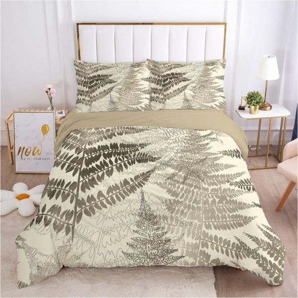 

3d custom bedding sets duvet quilt cover set comforter bed linens pillowcase flower plant design king  full double size