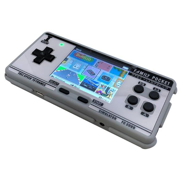 

video hd screen 8 emulators retro portable tv output kids gift pocket game console 1094 games 3 inch classic handheld player 2gb