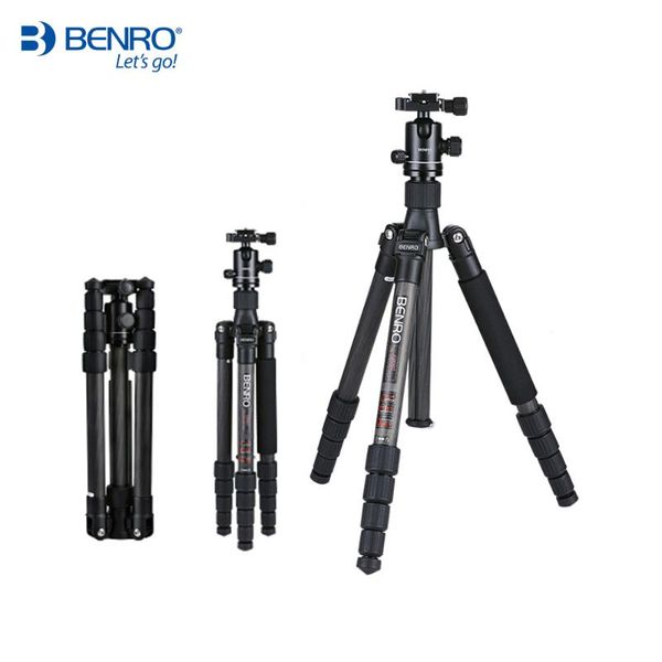 

benro c2690tb1 tripod professional carbon fiber camera stands with b1 ballhead carrying bag max loading 12kg