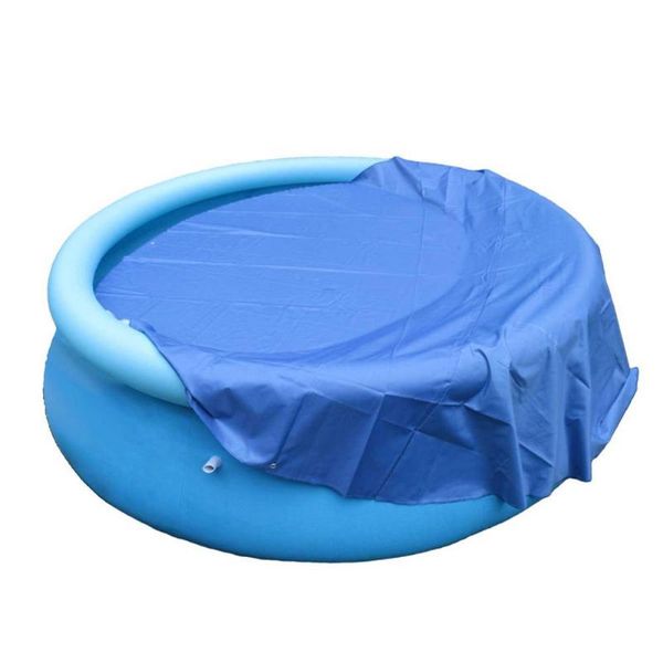 

pool & accessories family garden cover round 210d silver coated waterproof material heat insulation film tarpaulin dustproof anti-uv blanket