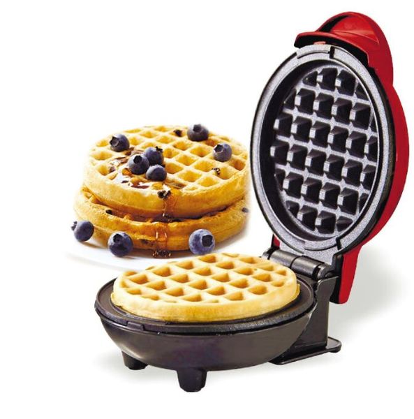 Mini Waffle Pot Electric Waffles Maker Bubble Egg Cake Forno Colazione Waffle Machine Egg Cake Forno Pan Paninis Eggette Machine