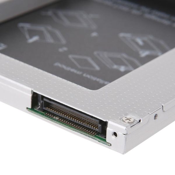 

computer cables & connectors universal 9.5mm pata ide to 2nd sata hdd hard drive disk caddy module drop