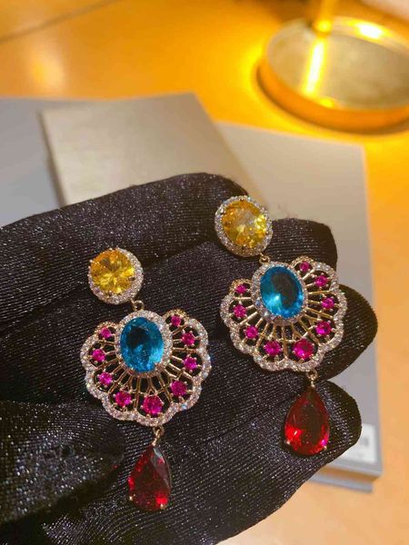 

stud earrings b family caibao skirt with s925 silver, Golden;silver