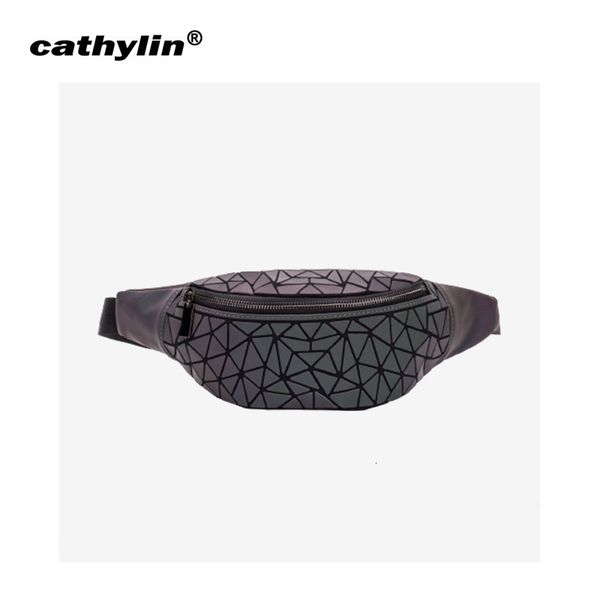 

purse designers luxurys handbags felicie lingge luminous waist bag geometric foldable small japan and south korea fashion leisure chest