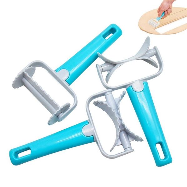 Backen Gebäck Werkzeuge Rechteck Runde Form Roll Messer Kunststoff Fondant Kuchen Cookie Keks Roller Cutter Form Für Teig Werkzeug