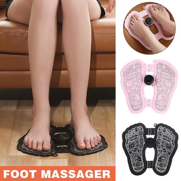 

electric massagers ems leg reshaping foot massager stimulator & machine muscle stimulation circulator ey669