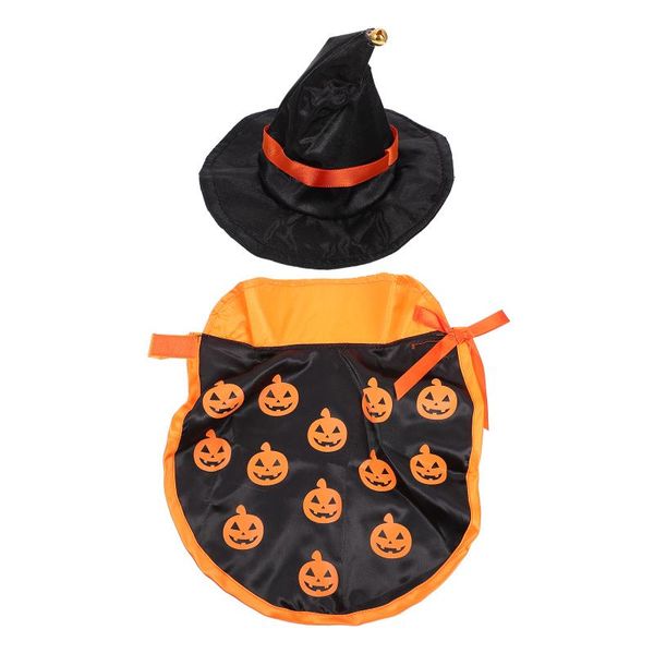 

cat costumes 1 set of pet costume lovely pumpkin cloak hat for cats dogs