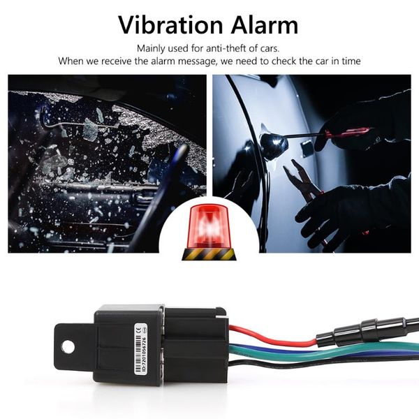 

anti-theft monitoring cut off oil power system gps tracker car locator fuel overspeed alarm tracking device & accessories