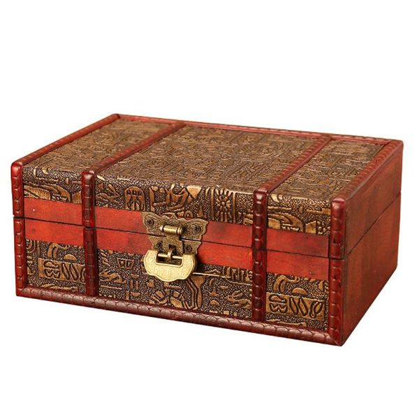 

storage boxes & bins european egyptian antique jewelry box ornaments vintage handmade home deskfinishing decorative wooden craft gift