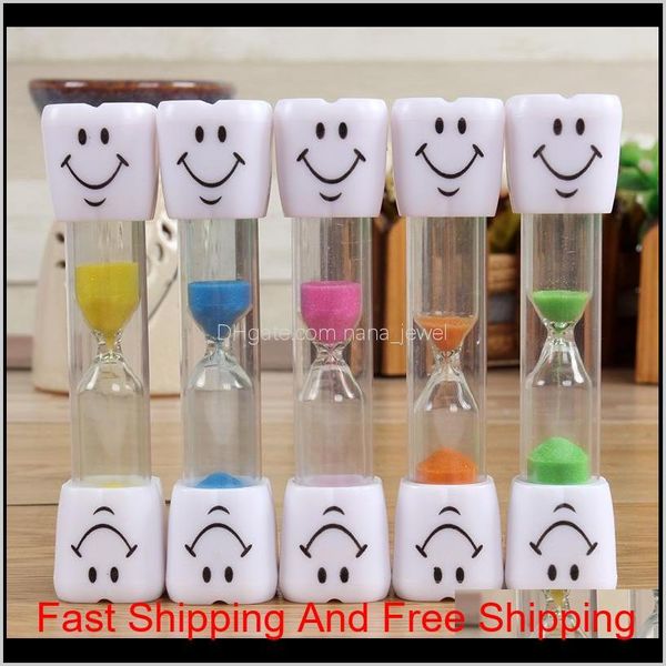 

sand clock 3 minutes smiling face the hourglass decorative household kids toothbrush timer sand clock gifts ornaments christmas zqpdq nxrya