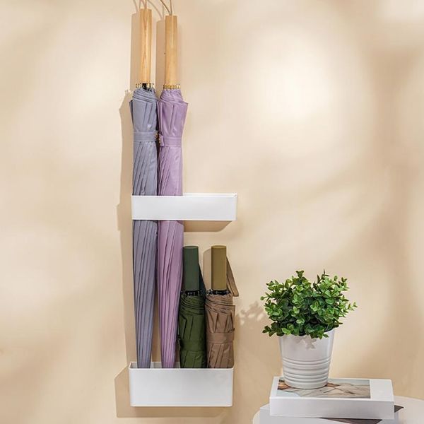 

wall hanging standing umbrella standing for home office storage umbrella shelving hanging frame non-mark self-adhesive n jllnok