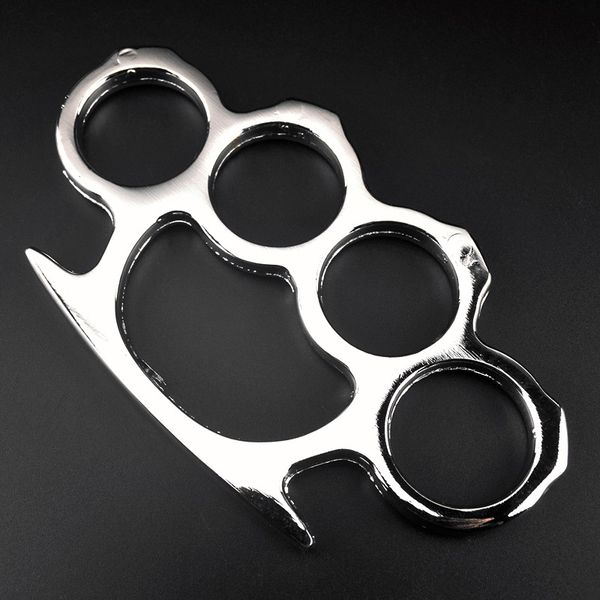

protective gear silver,black,gold color thin steel brass knuckle dusters,self defense personal security women's and men's pendant
