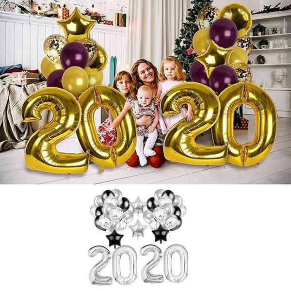 

2sets 2021 graduation party set graduation pull flag balloon combination decoration