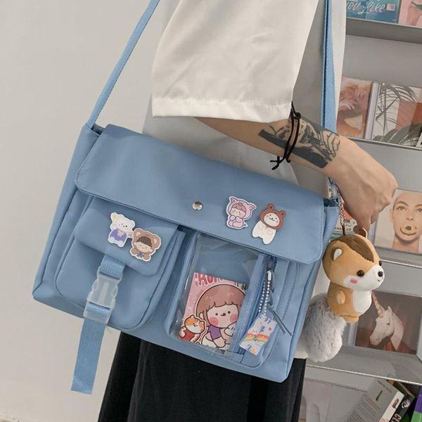 

school bags 2021 japanese student schooltas great capacity nylon shoulder all-match mode travel