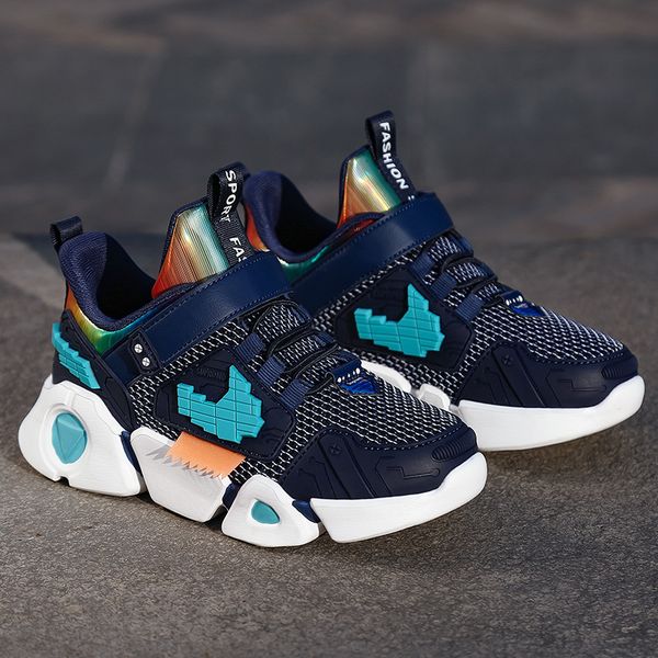 

children casual sport shoes boys shoes kids sneakers sport school shoes fashion spring for boys new girls child running, Black