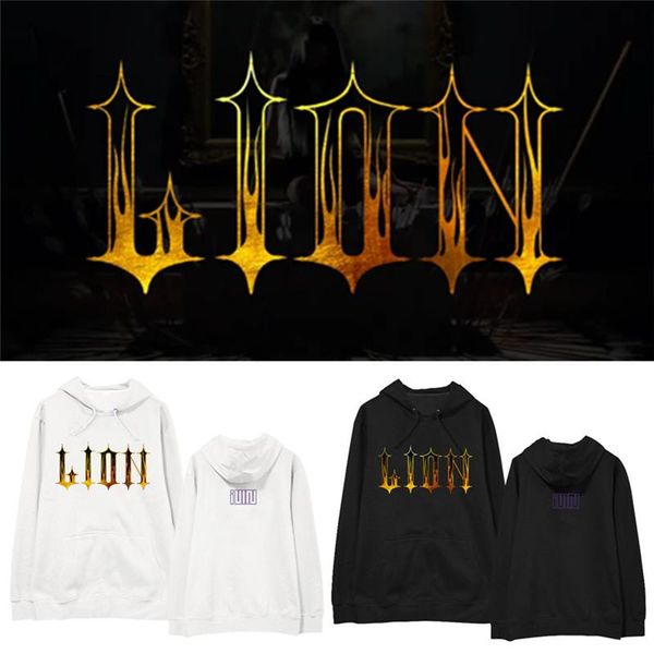 

women's hoodies & sweatshirts korean kpop (g)i-dle gidle oversized hoodie hip hop streetwear loose k- hooded pullovers long sleeve, Black