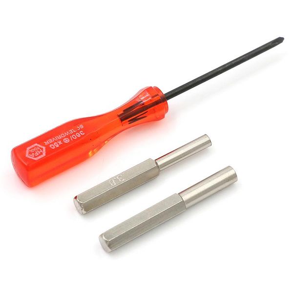 

hand tools 1set 3.8mm + 4.5mm triwing security screwdriver bit set for nes snes n64 game boy wii screw driver repair