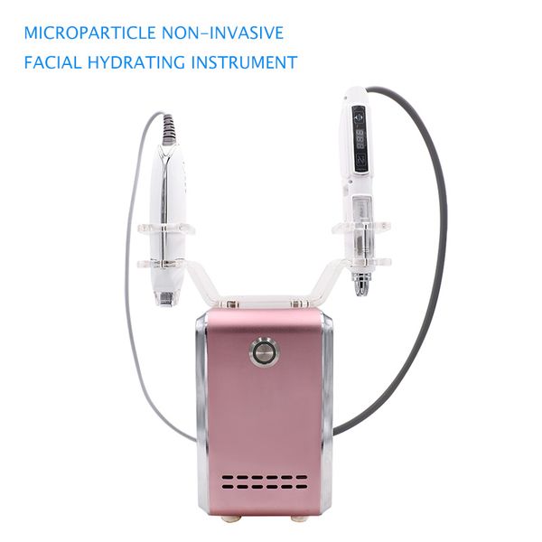 Neue Keine Nadel Mesotherapie Kostenlose Injektion Mikropartikel Pistole Bionic Clip 2in1 Hyaluronic Feuchtigkeitsspendende Gesichts Maschine für Salon