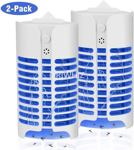 

oriwhiz uv mosquito killer lamp,0.8w electric mosquito bug zapper, plug in indoor mosquito trap for home, kitchens, office (2 pack
