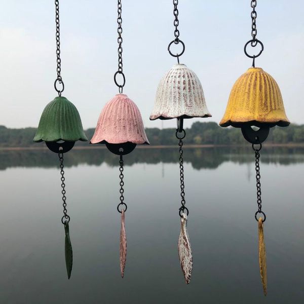 

iron wind chimes outdoor wall hanging decoration garden campanillas de jardin decoracion al aire libre carillons eoliens murale