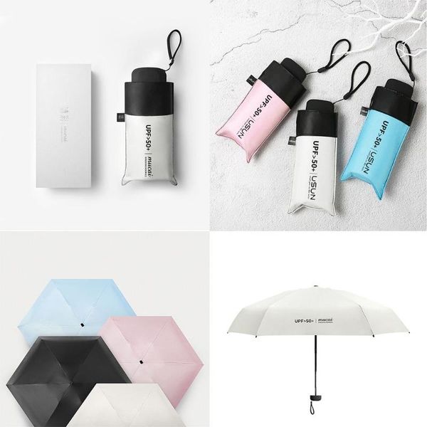 

umbrellas superior quality mini size household merchandises easy to carry rain wind proof uv paraguas sun gear