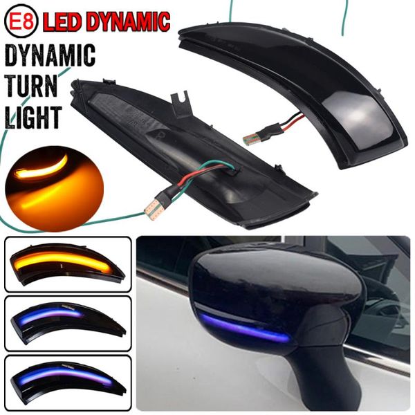 

emergency lights for captur global access clio iv platform led dynamic car blinker side mirror marker turn signal lamp accessories