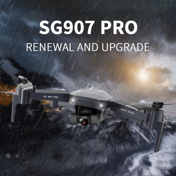 

drones sg907 pro gps drone 4k profesional with 2-axis gimbal camera 5g wifi fpv optical flow brushless professional rc quadcopter dron