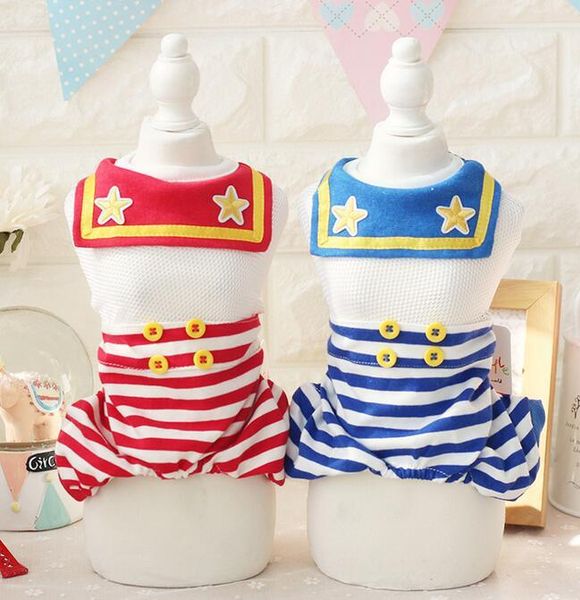 

dog apparel 17zf02 fafa pet products clothes puppy vest t-shirt jumpsuit pants 1pc